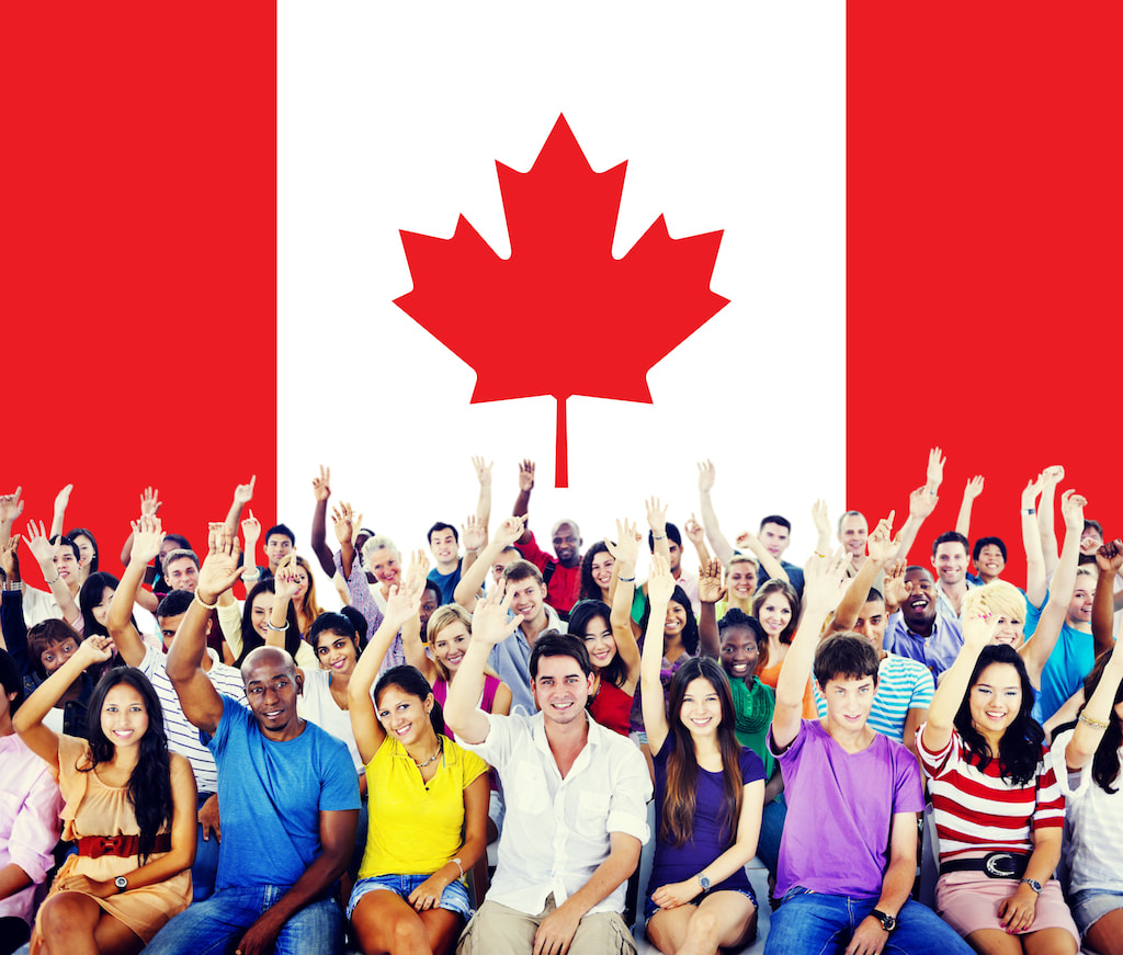 Illustration of connecting with Canadian services